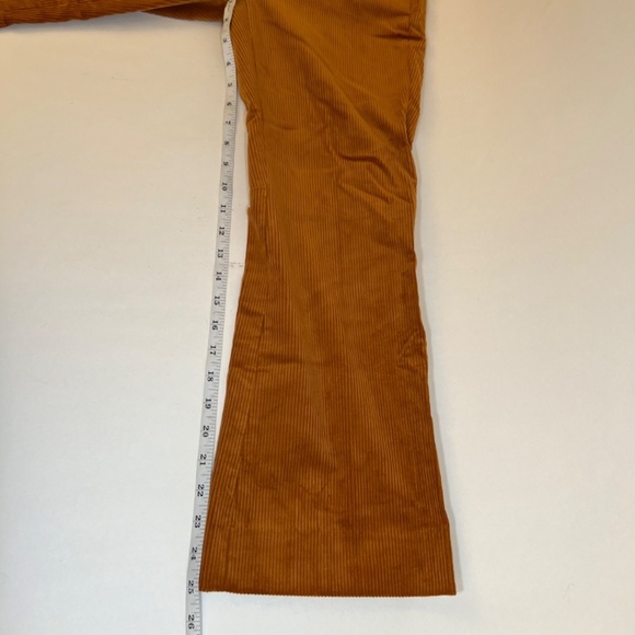J Crew Orange Tarnish Corduroy Pants Size 00 - Picture 10 of 10